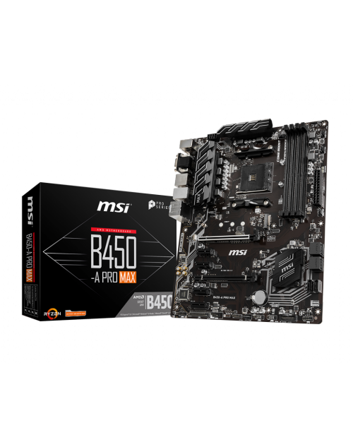 MSI B450 A-PRO MAX AMD RYZEN